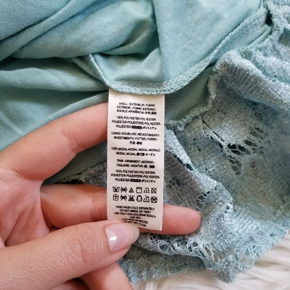 NWT Free People Ruby Mini Lace Dress - Picture 8 of 8